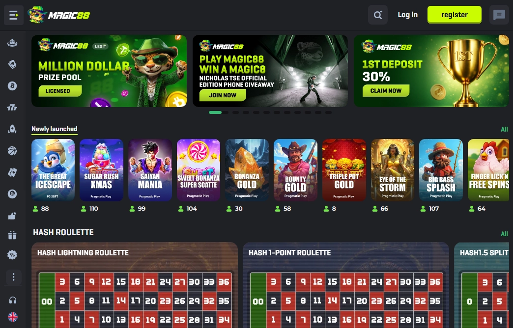 Magic88 Casino Desktop screenshot